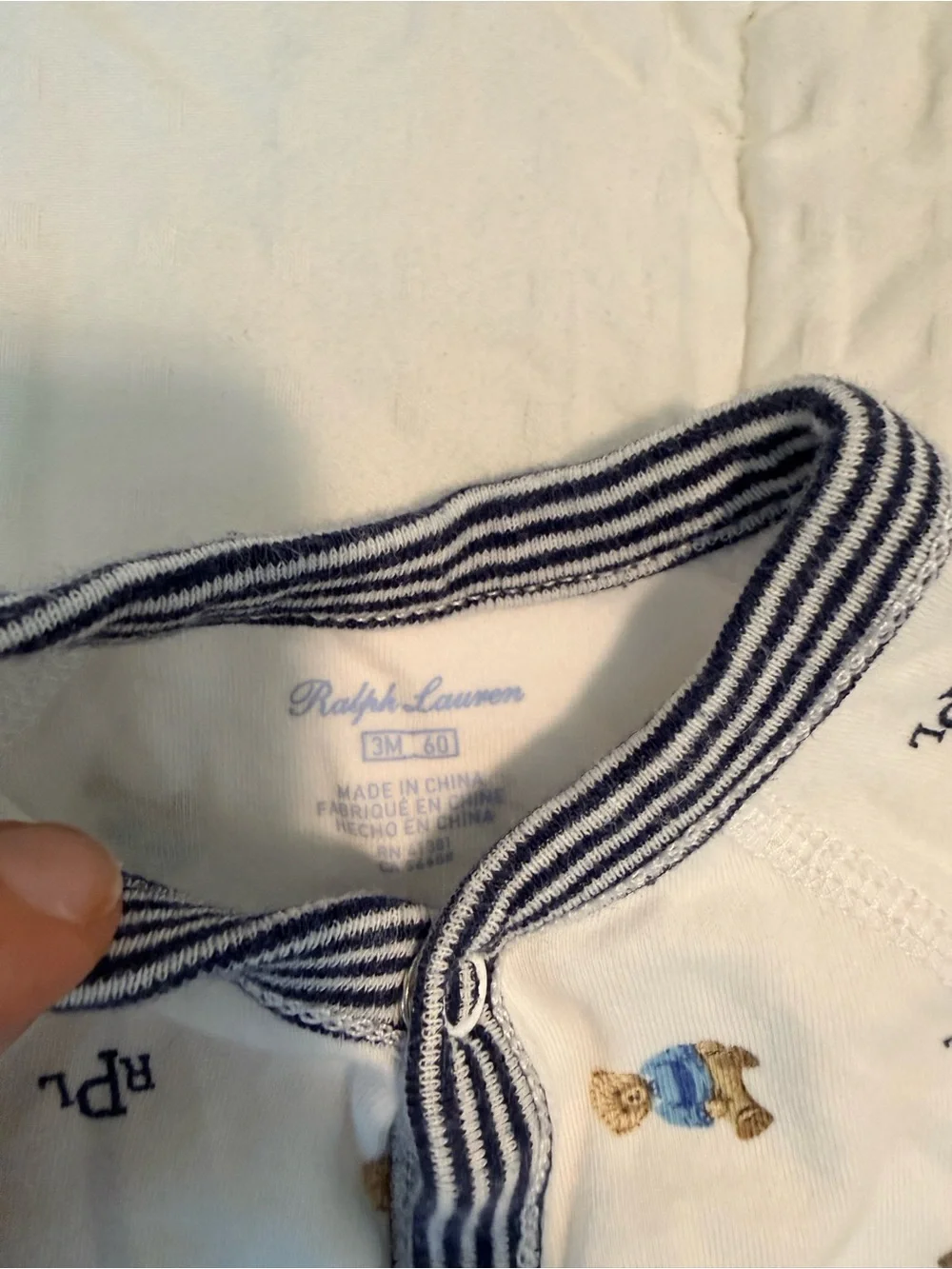 Ralph Lauren white footed